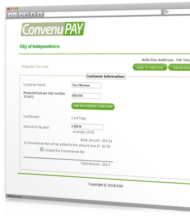 Transaction Entering